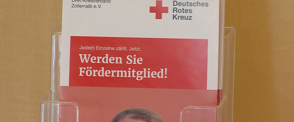 Flyer für DRK Kampagne (Quelle: RIK)